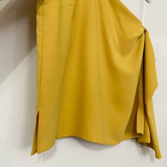 Amanda Uprichard Open Shoulder Asymmetric Off Shoulder Choker Top Blouse - Picture 3 of 12